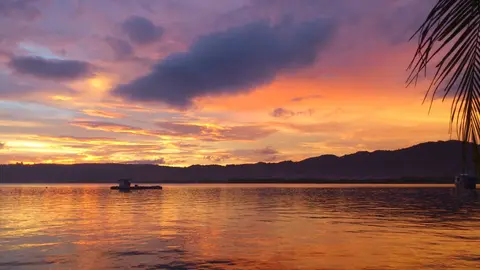 Matahari maso di Teluk Ambon (foto: staf BPA)